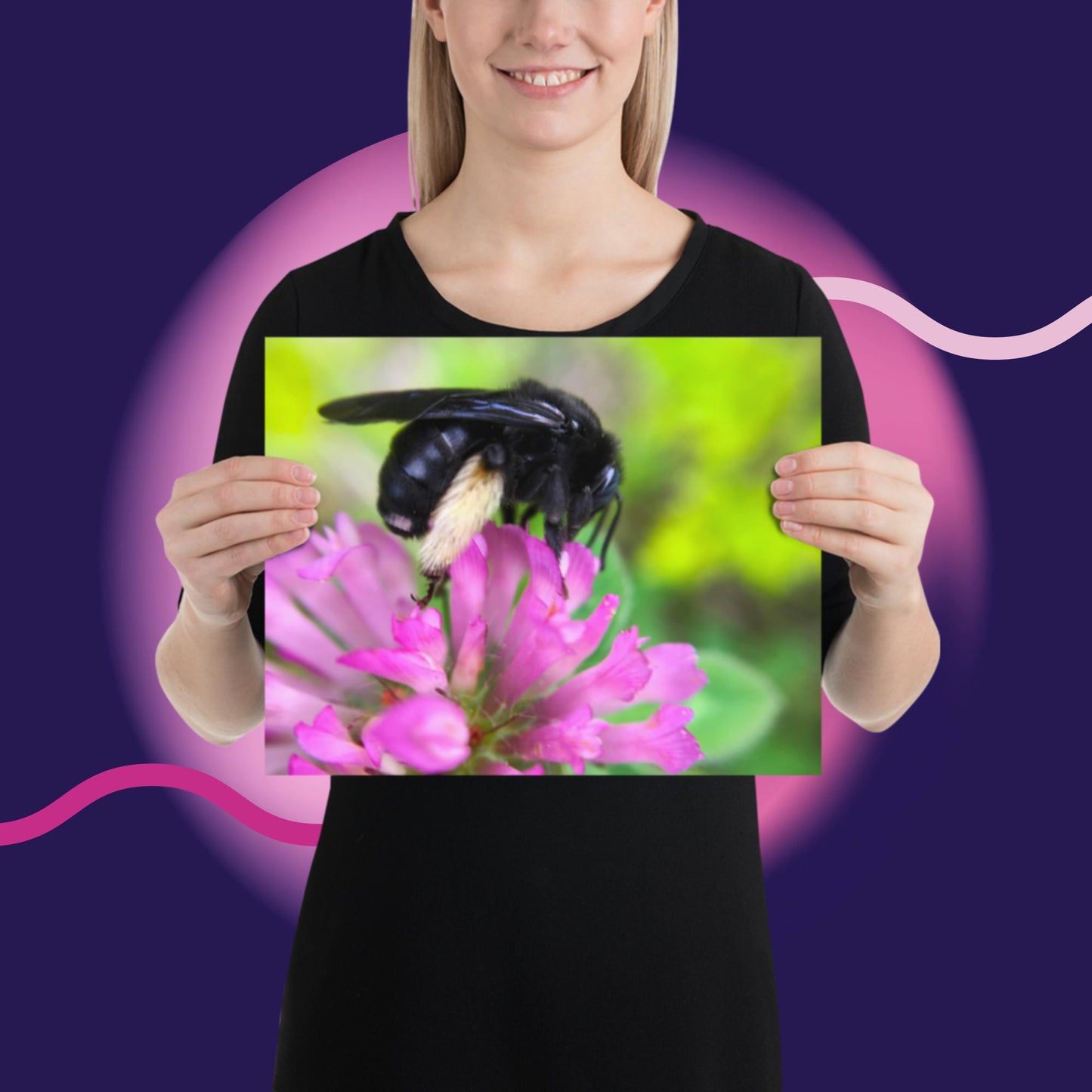 Photo paper poster