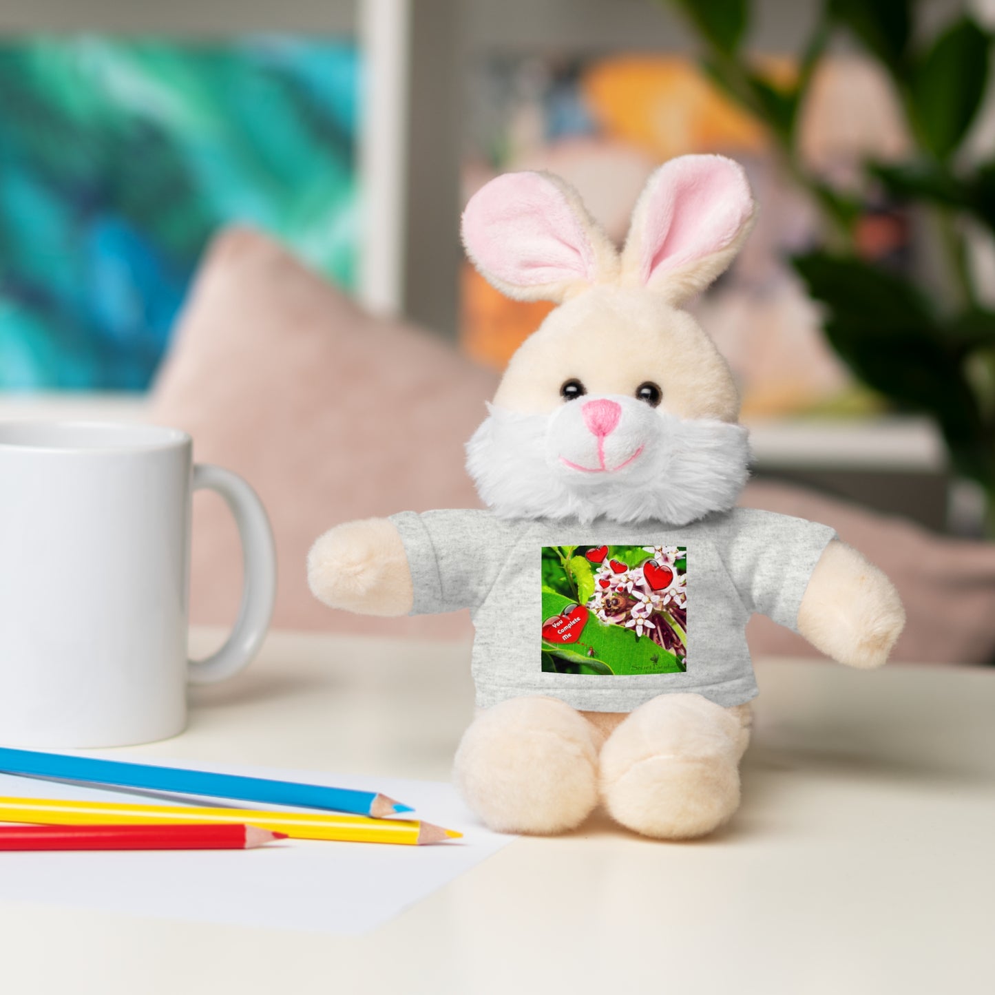 Stuffed Animals with Valentine Tee
