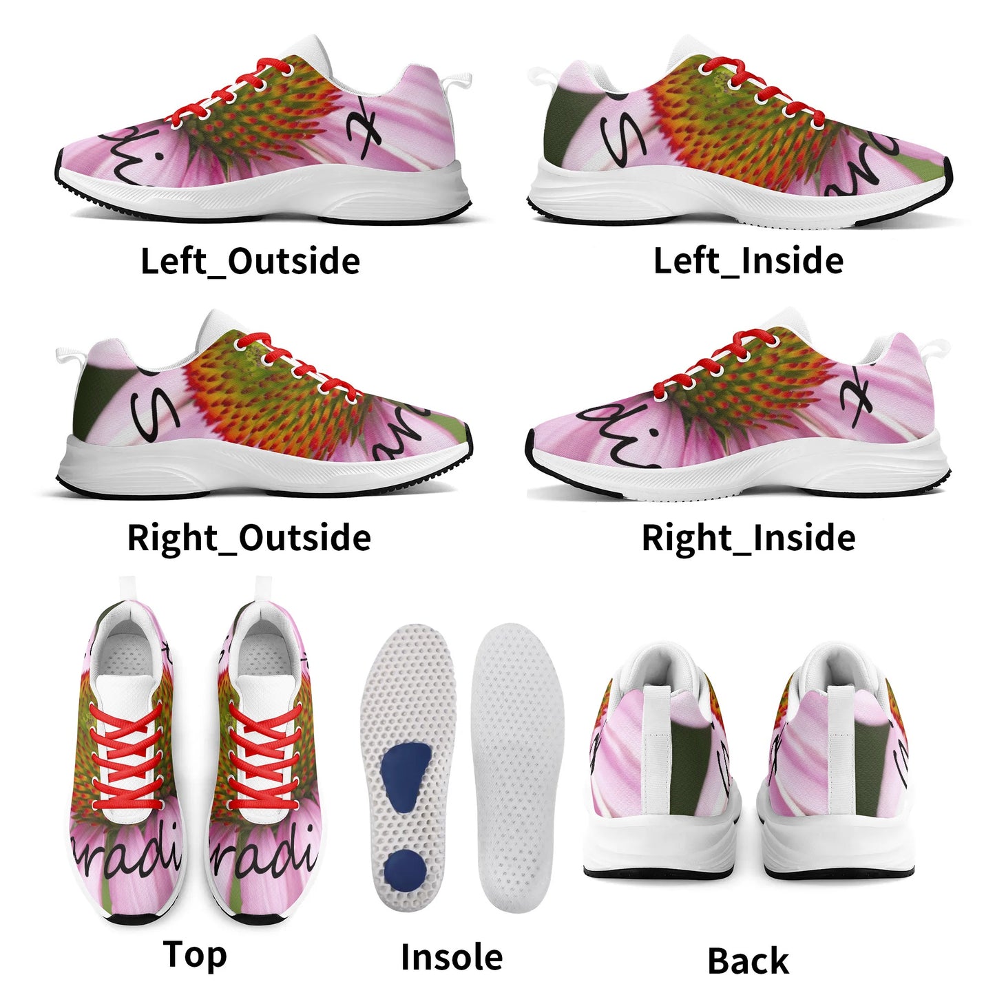 Adult Lightweight Brand Walking Shoes Running Shoes WIth Personalized Logo /Name