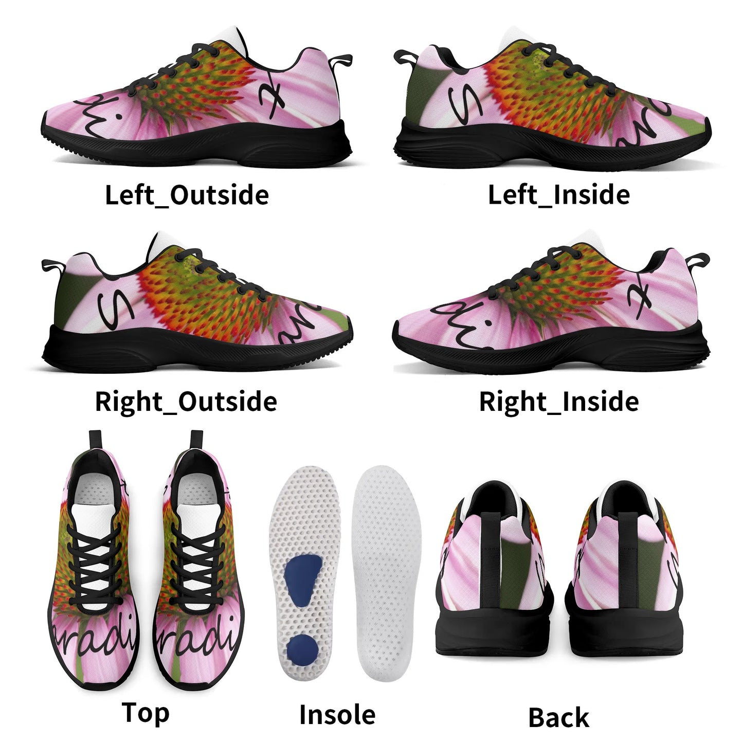 Adult Lightweight Brand Walking Shoes Running Shoes WIth Personalized Logo /Name