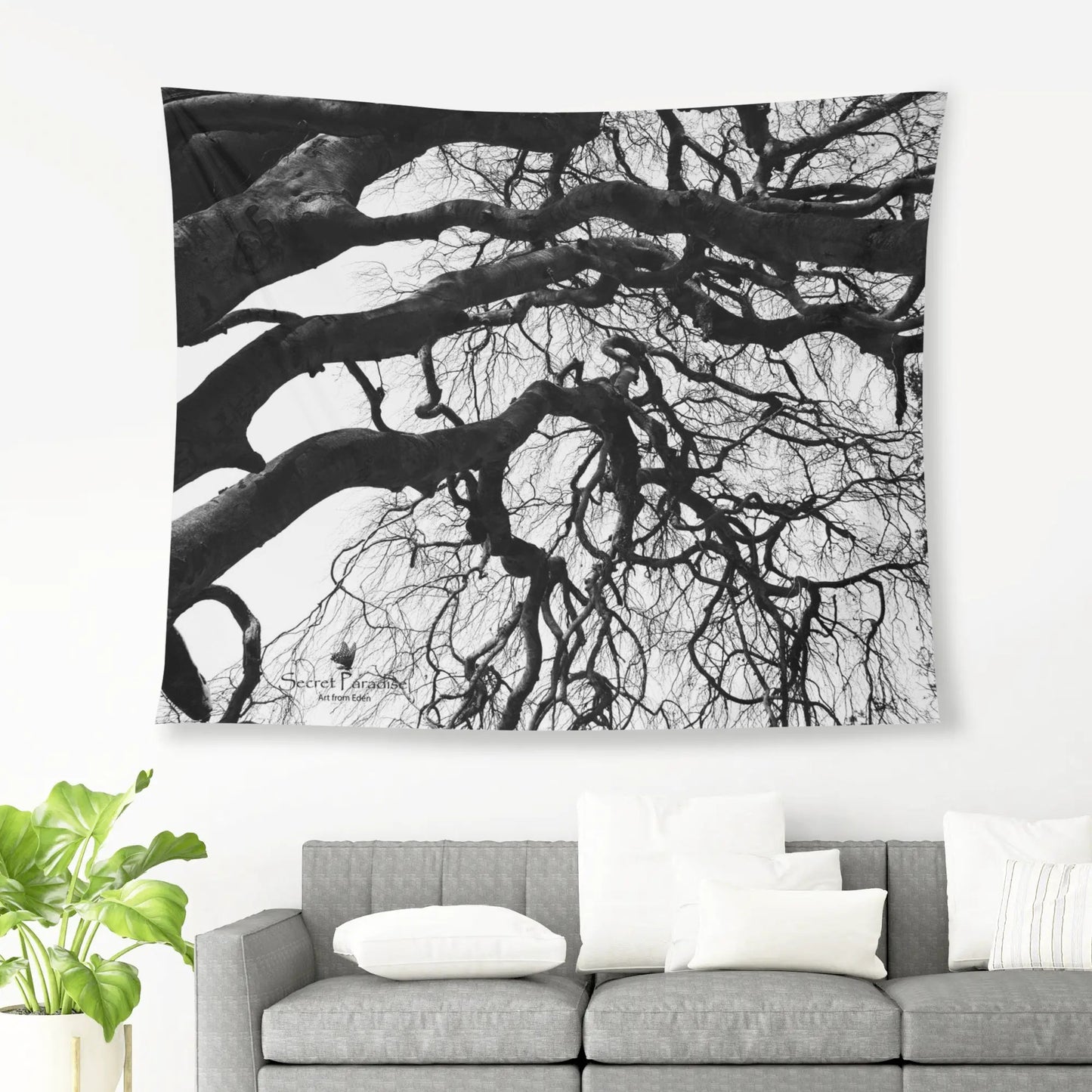 Wall Art -  Peach Skin Tapestry in 6 Sizes