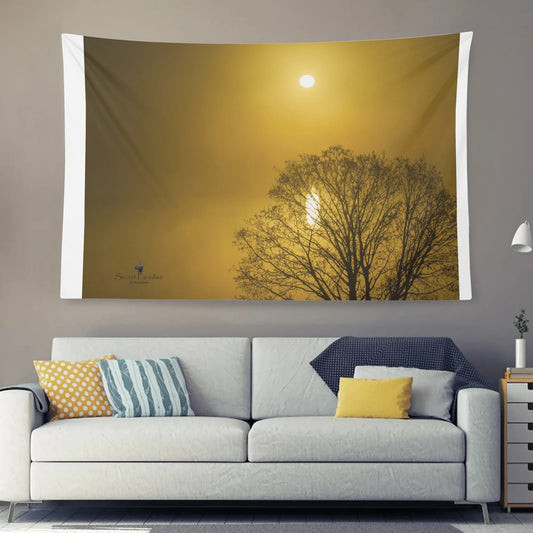 Sun Rise Peach Skin Wall Tapestry 6 Sizes