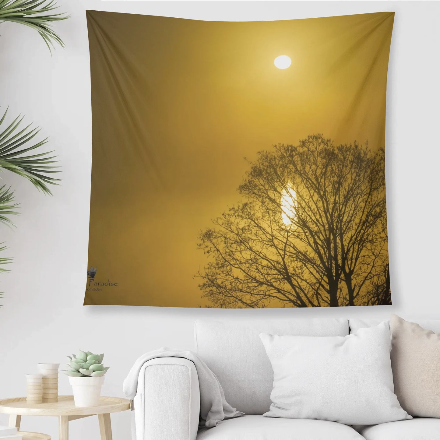 Sun Rise Peach Skin Wall Tapestry 6 Sizes