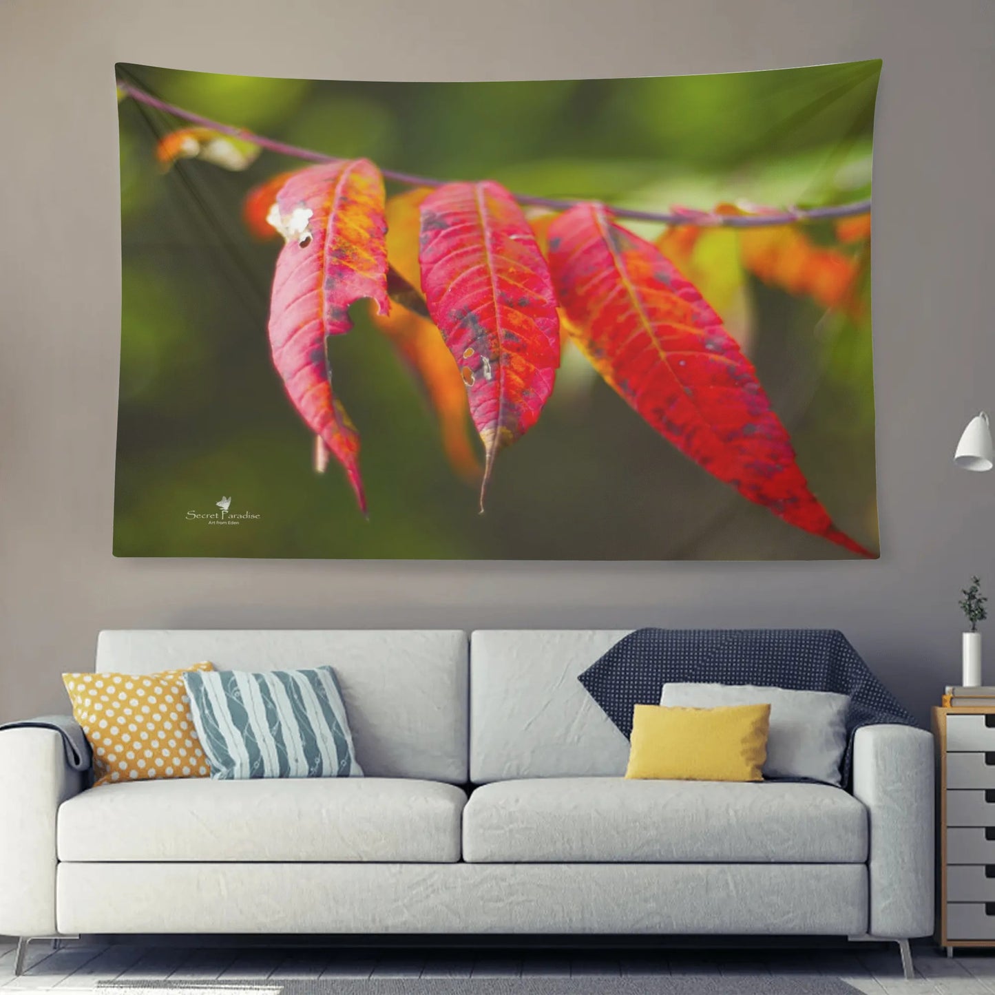 Nature Art Wall Tapestry in 6 Sizes