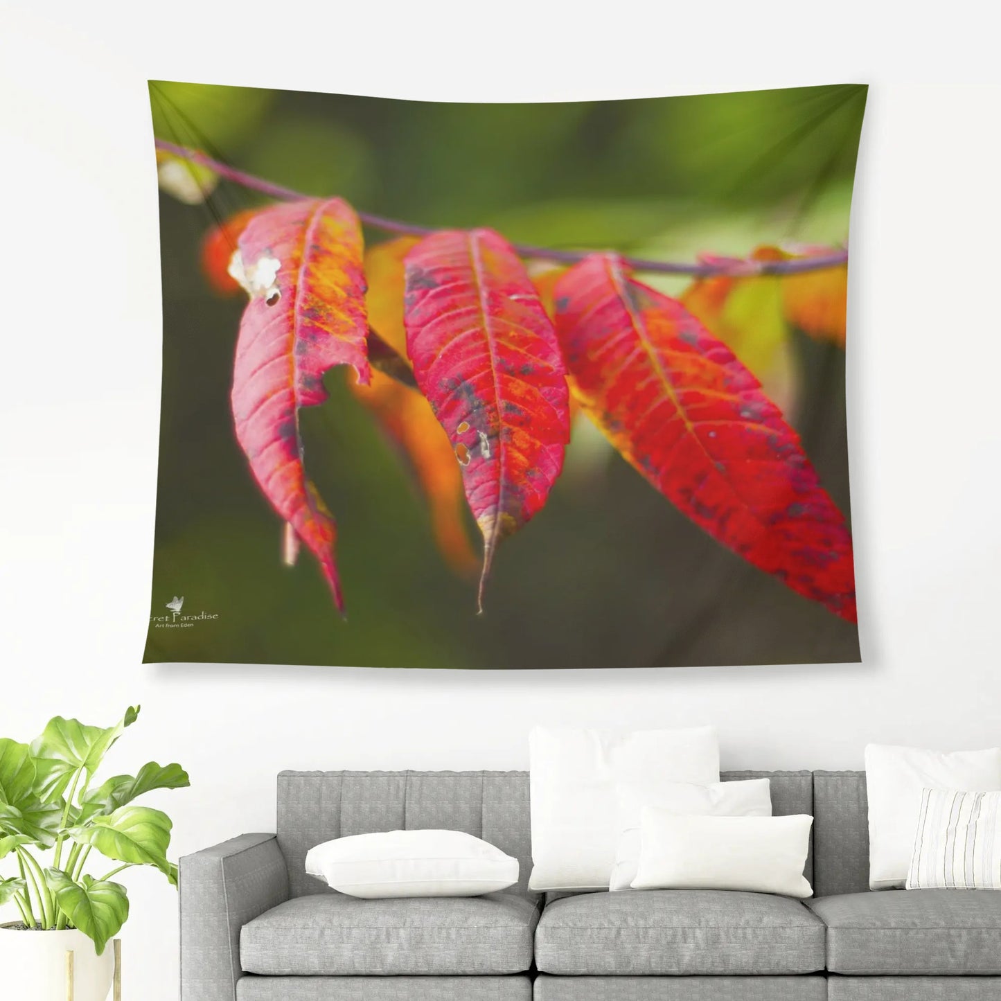 Nature Art Wall Tapestry in 6 Sizes