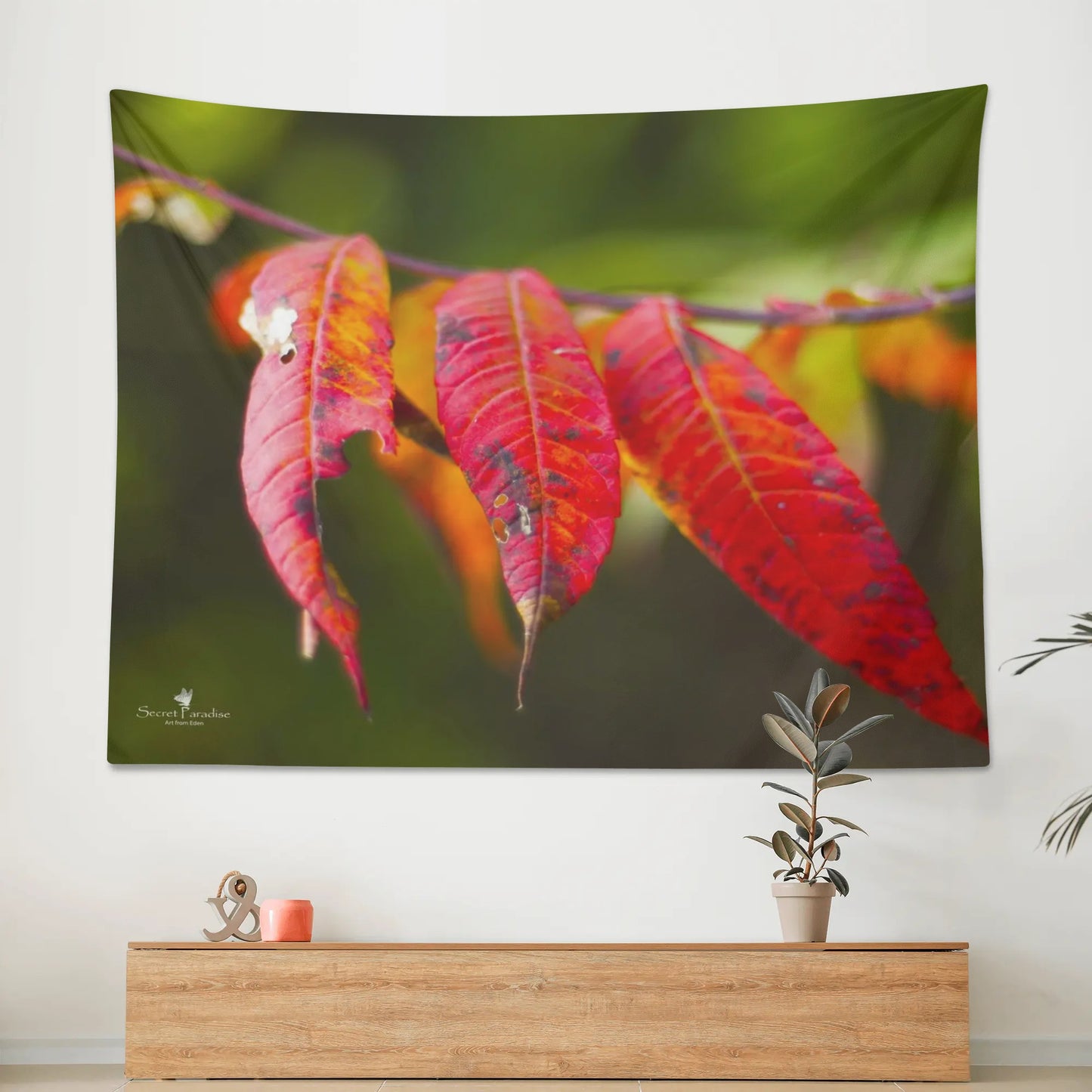 Nature Art Wall Tapestry in 6 Sizes