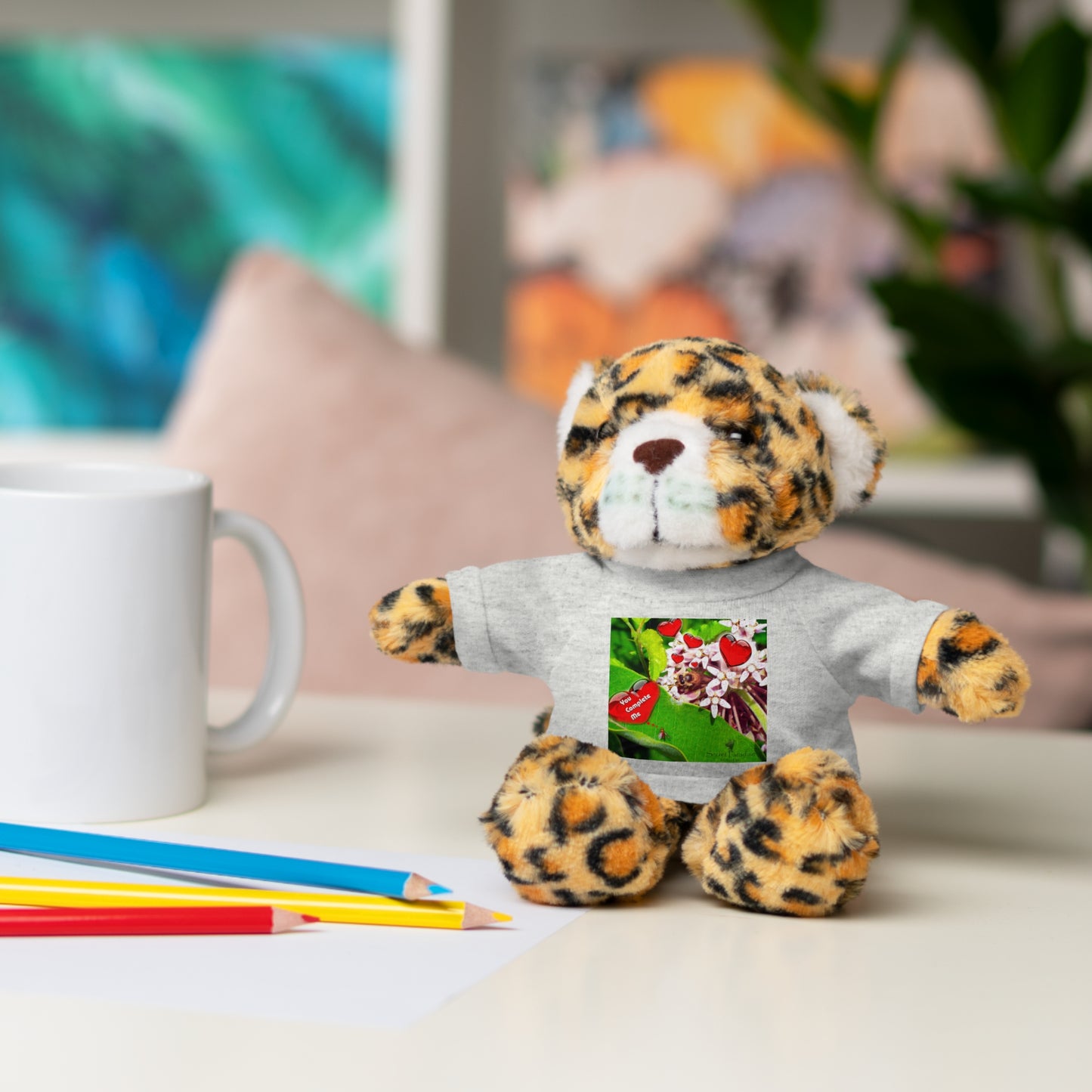 Stuffed Animals with Valentine Tee