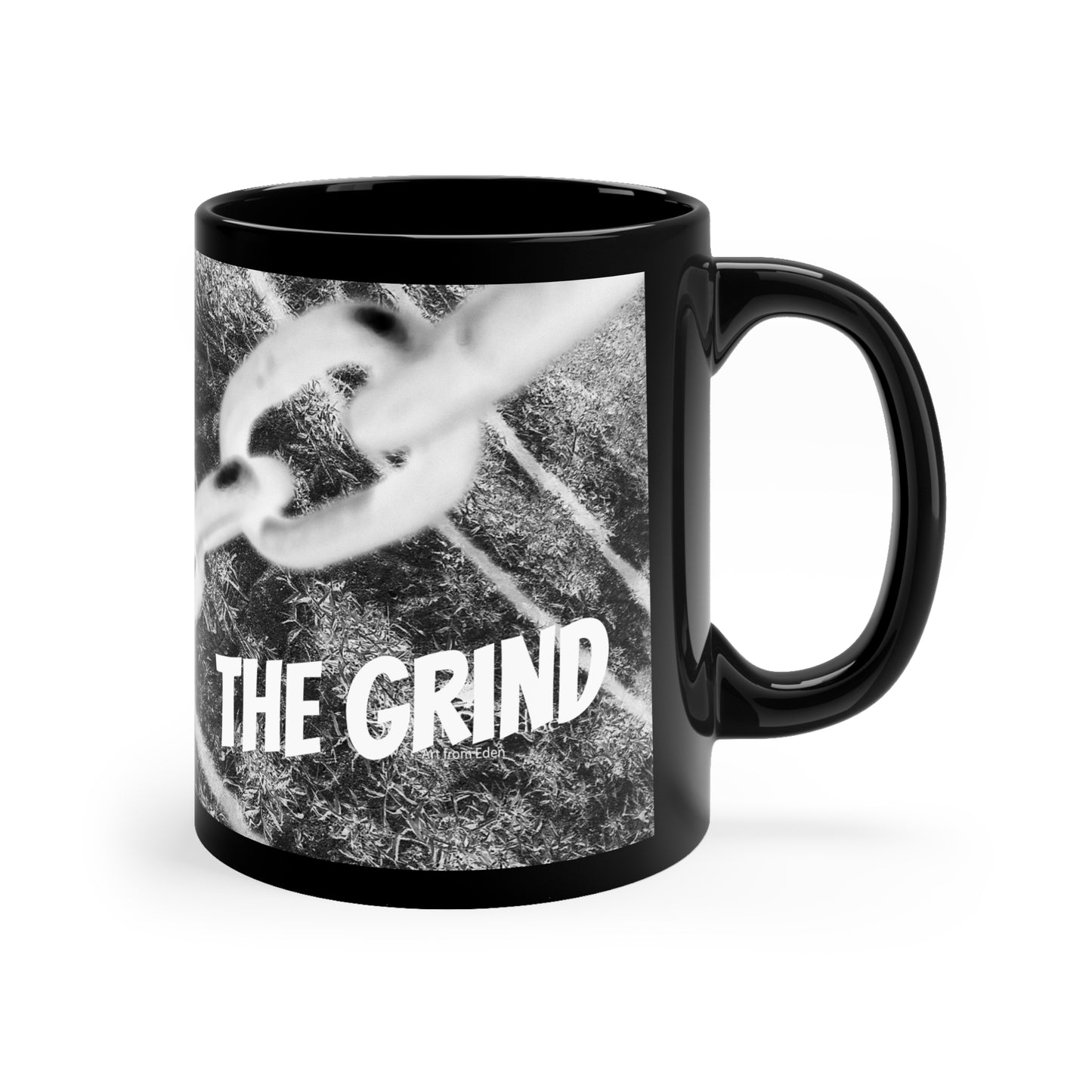11oz Black Mug