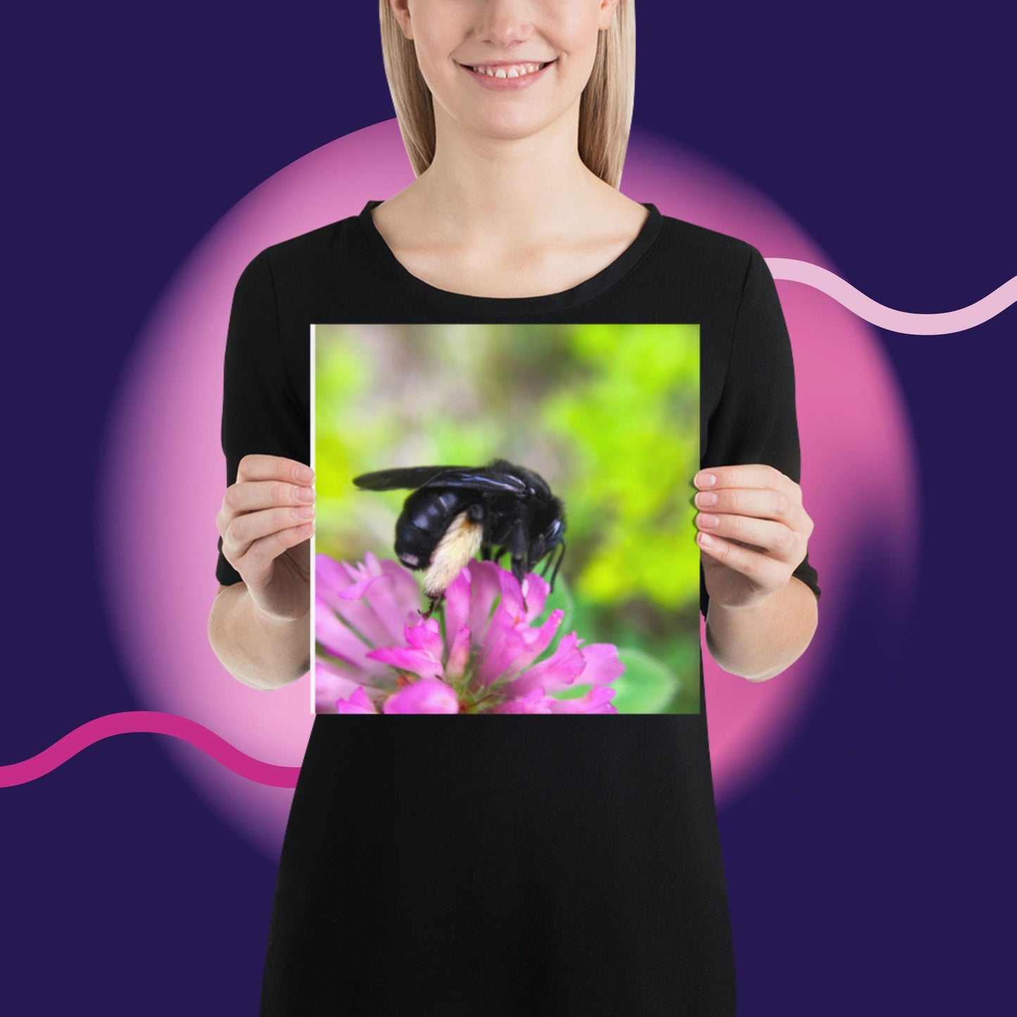 Photo paper poster