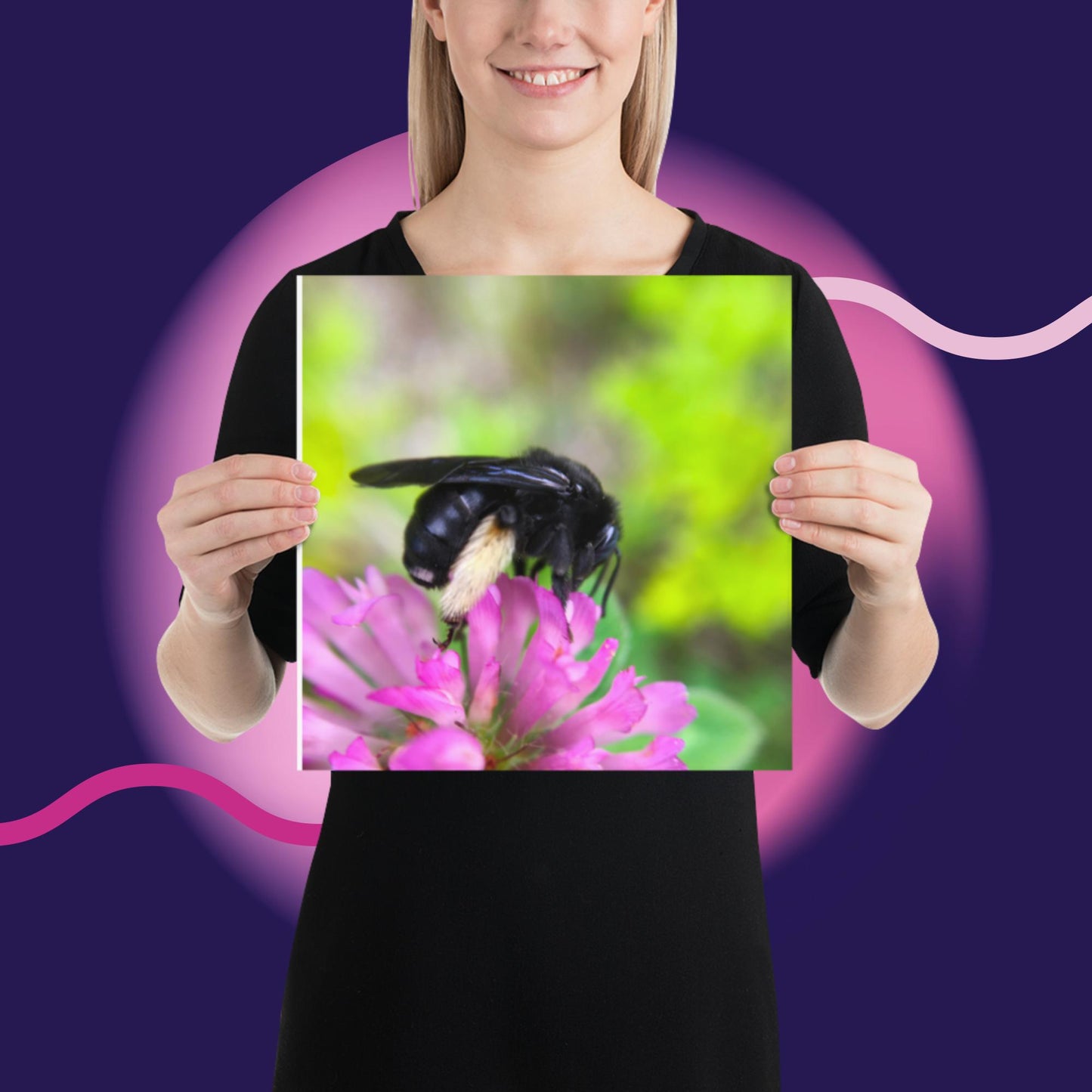 Photo paper poster