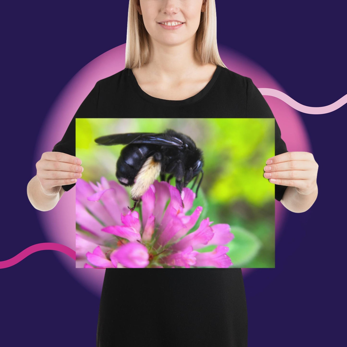Photo paper poster