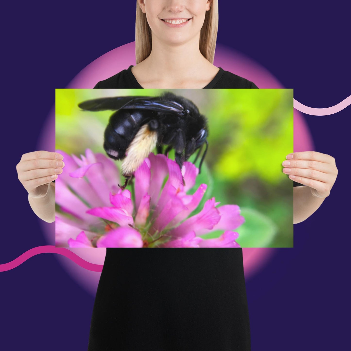 Photo paper poster