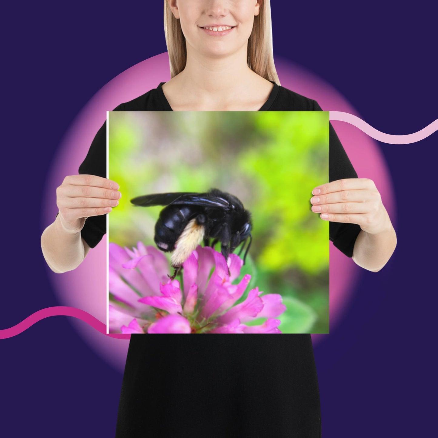 Photo paper poster