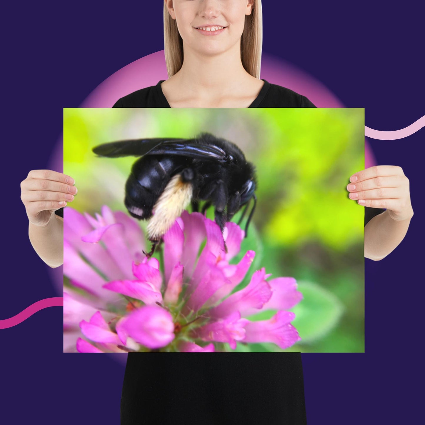Photo paper poster