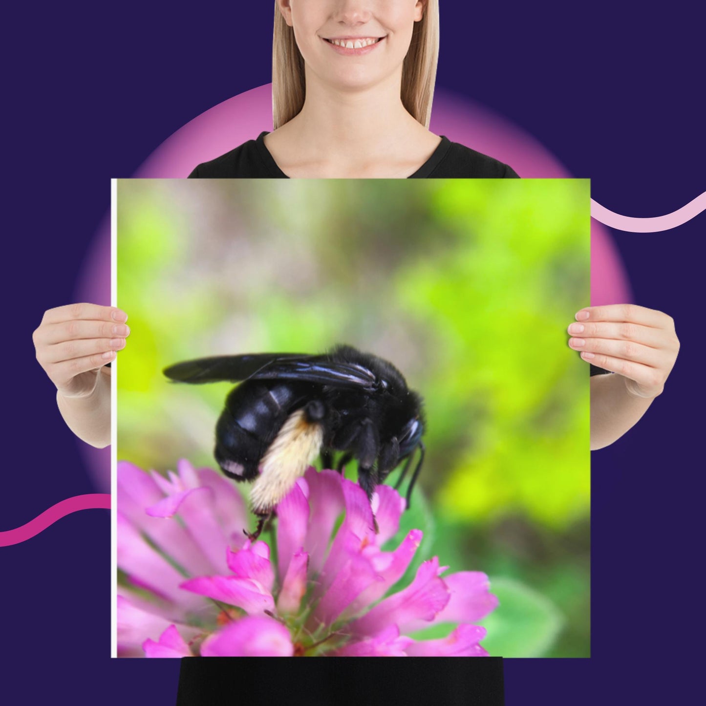 Photo paper poster