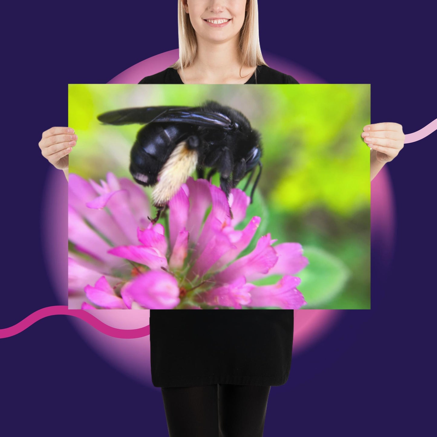 Photo paper poster