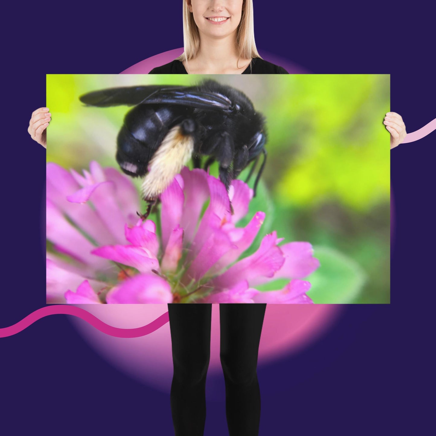 Photo paper poster