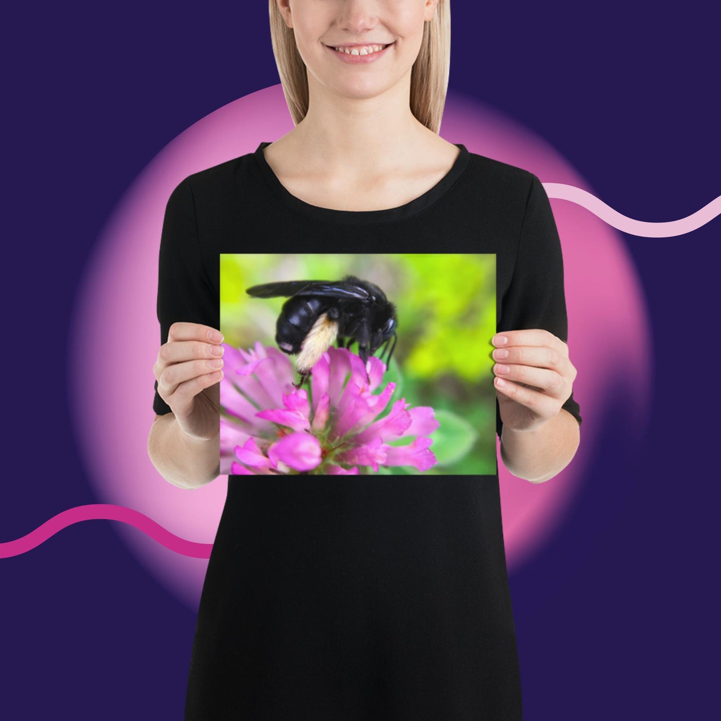 Photo paper poster