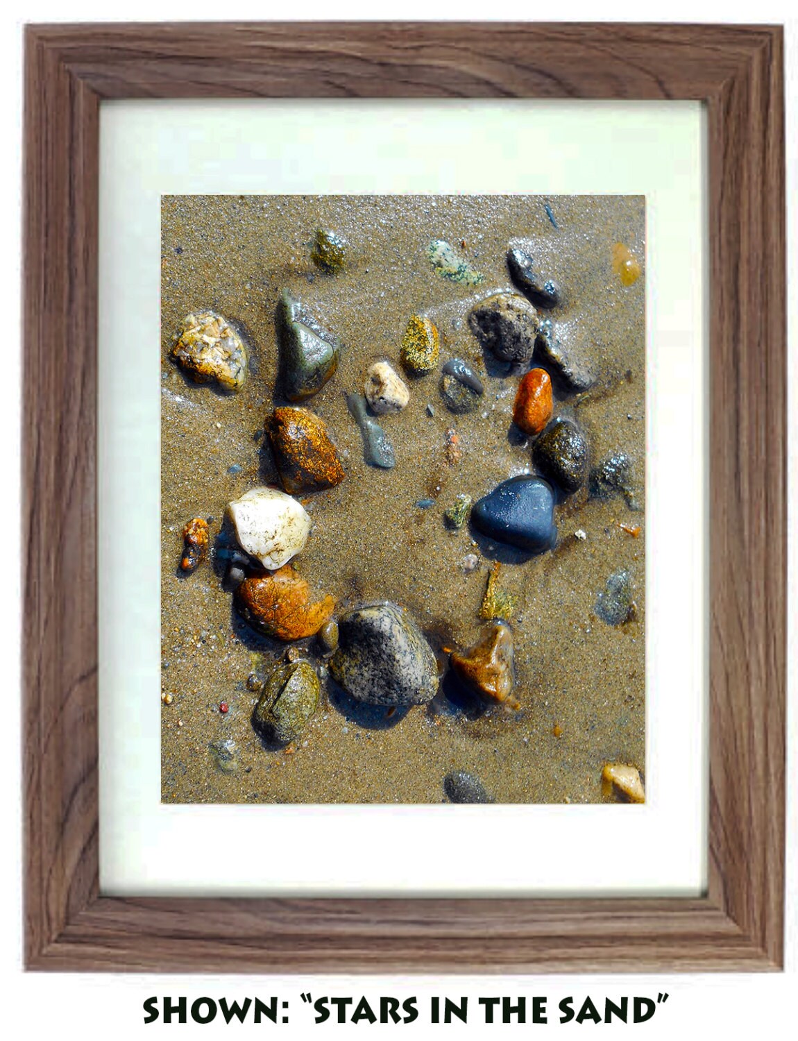 Art Prints - From a Secret Paradise - Driftwood Beach Wall Frame