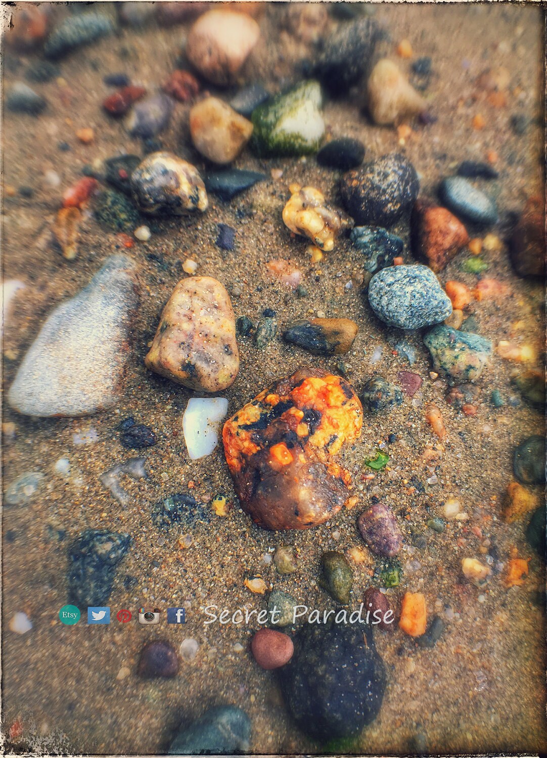 Beach Wall Art Prints from a Secret Paradise Garden