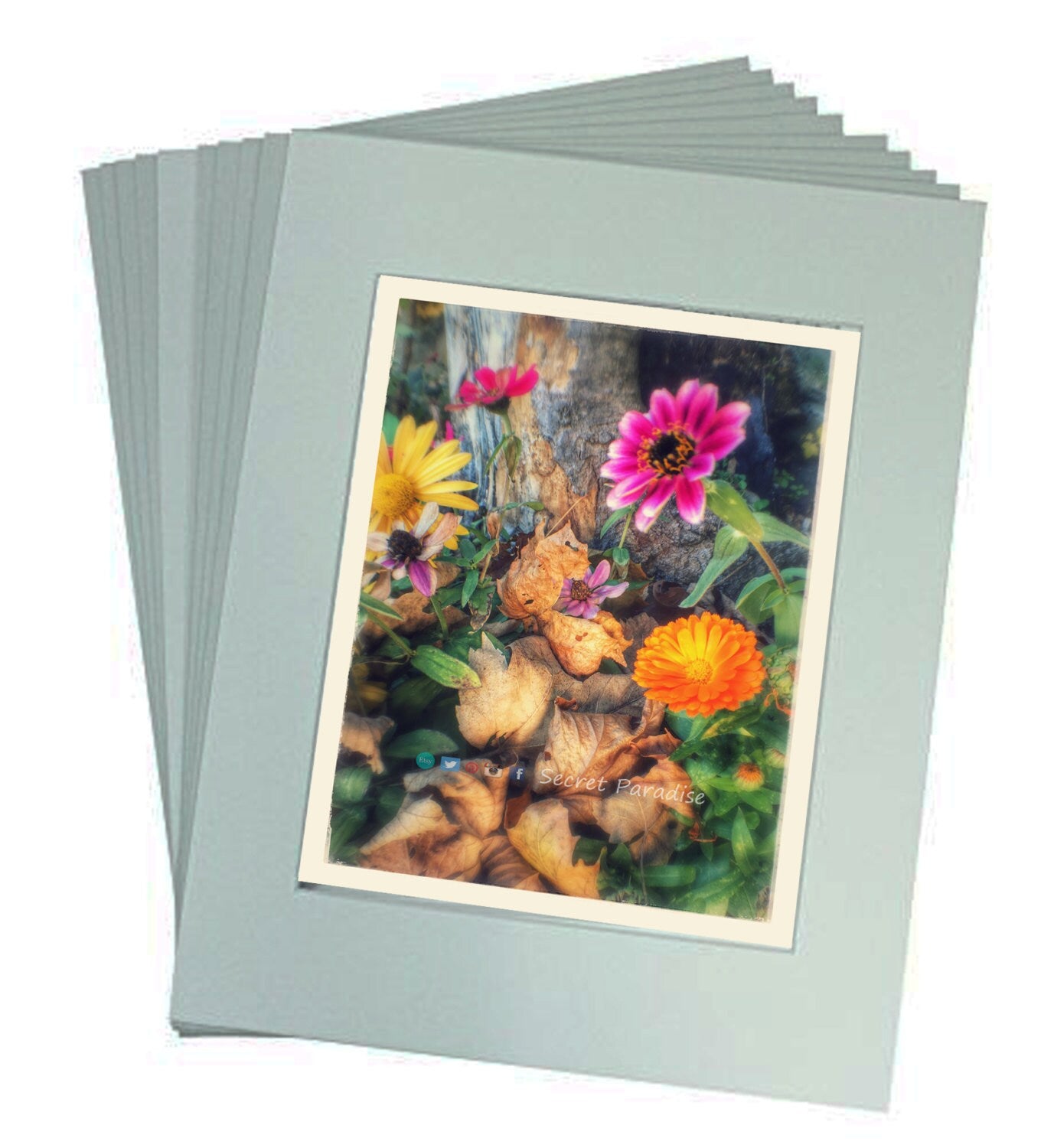 ART Print! Secret Paradise Garden