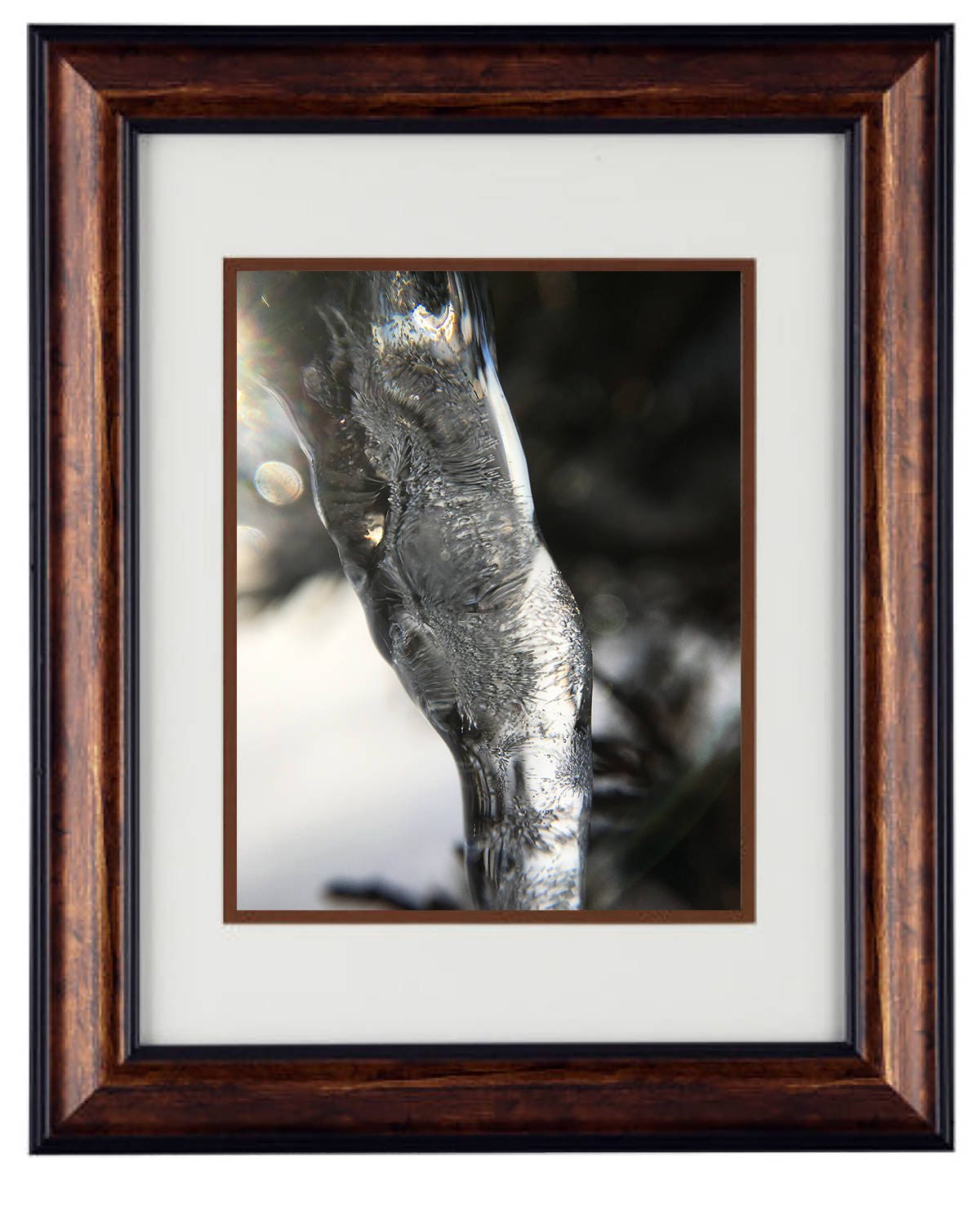 Wall Art Photography - Hardwood Wall Framed Art - Secret Paradise winter