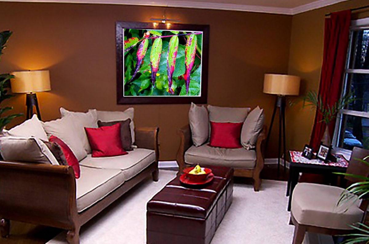 Autumn Art Prints - From a Secret Paradise - Brown Wall Frames