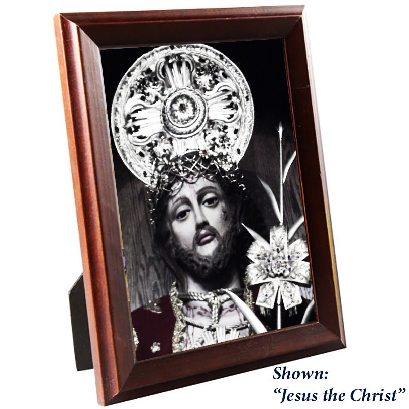 Jesus from a Secret Paradise- Art Photography- Burl Frames